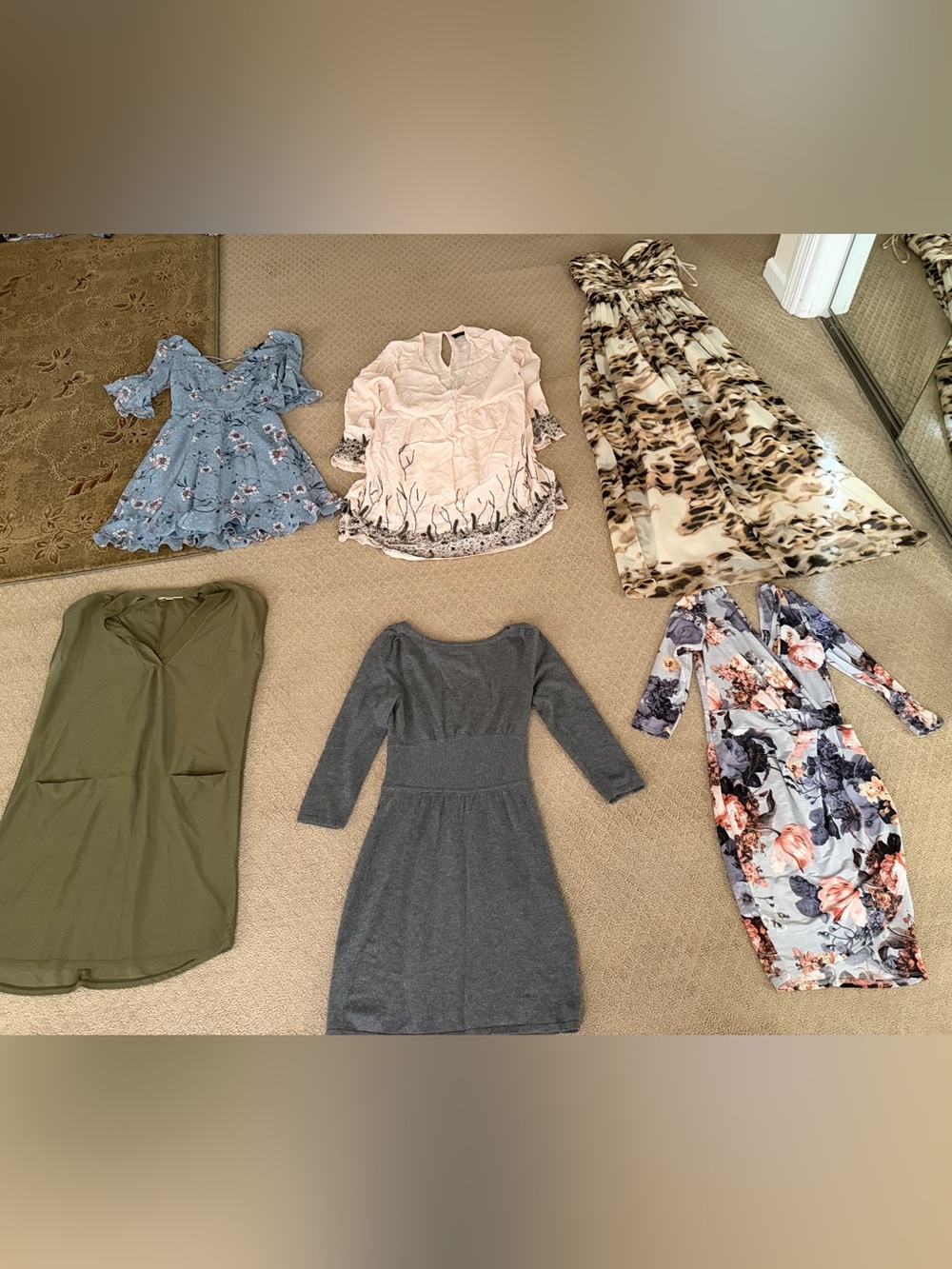 6 women's dresses
